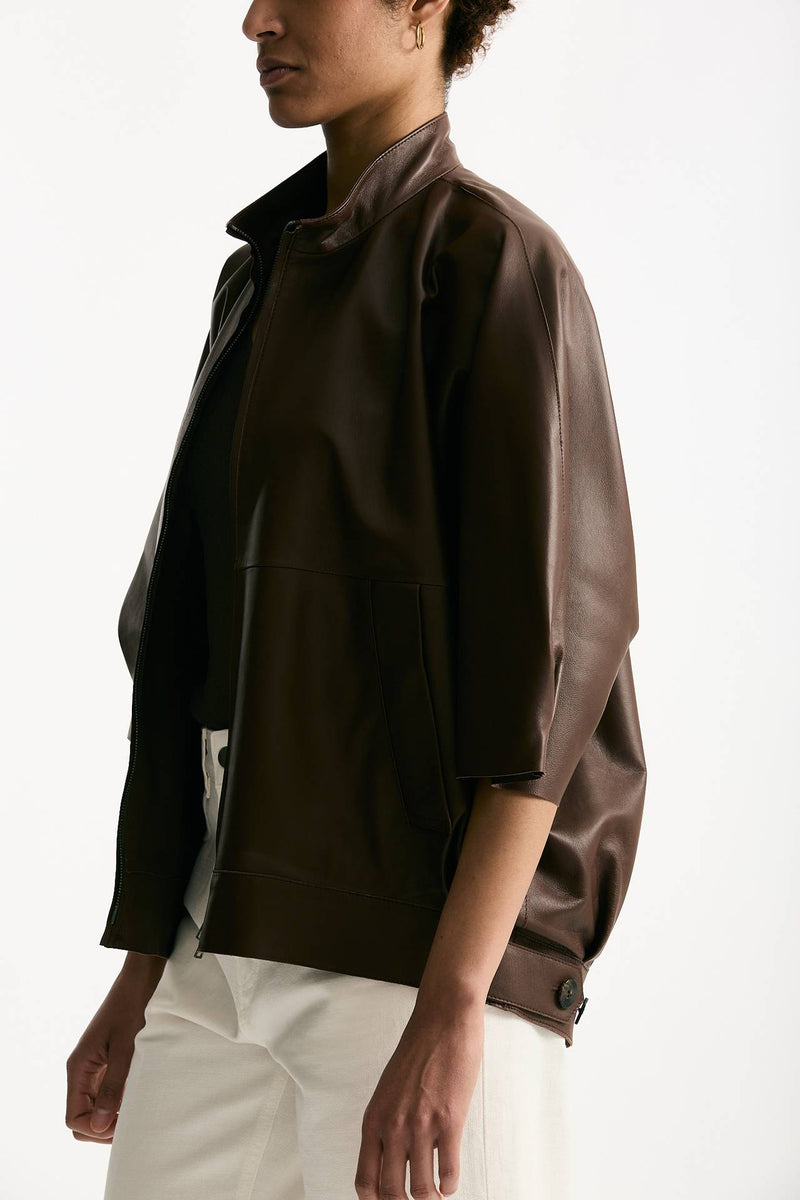 Giubbino kimono over cuoio women Myskin - 4