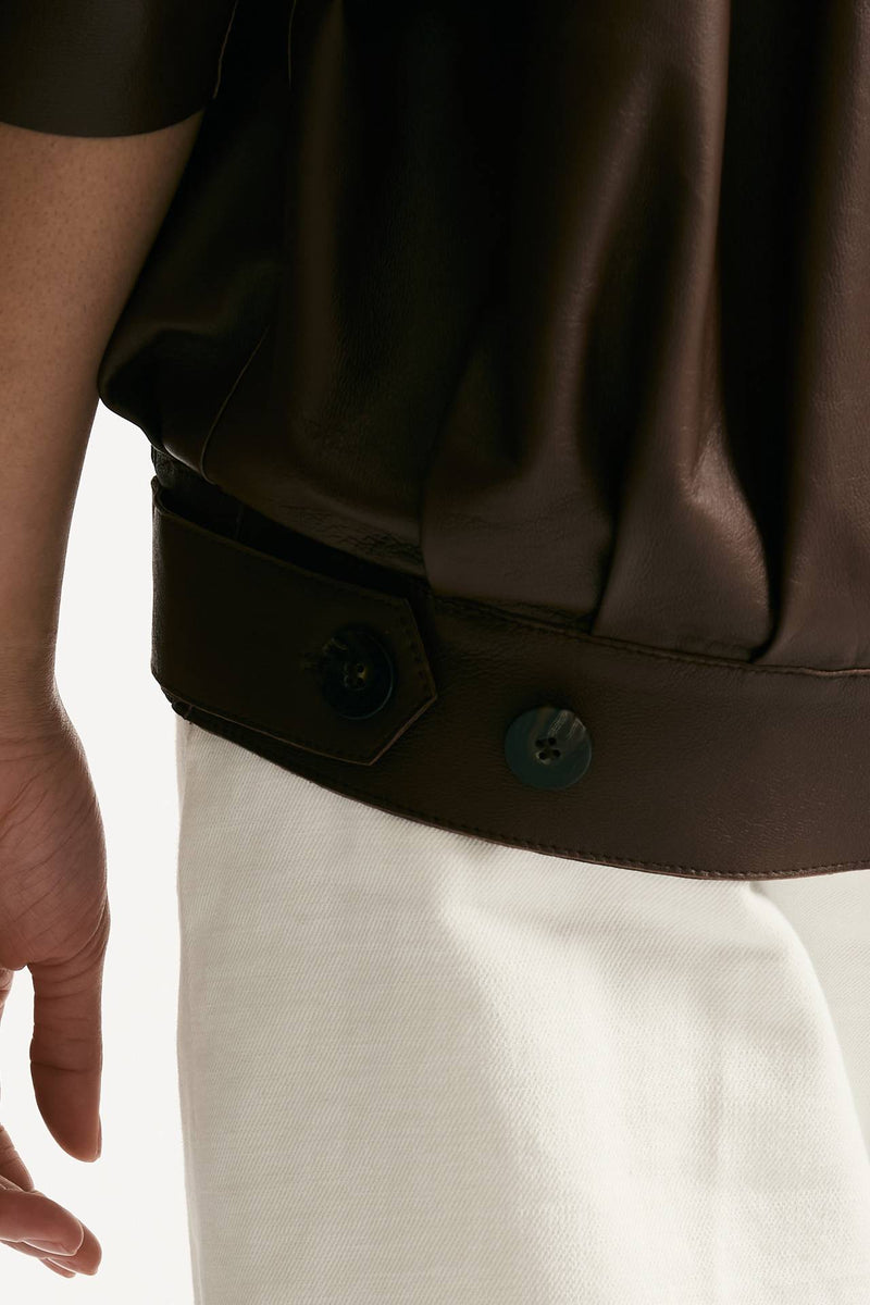 Giubbino kimono over cuoio women Myskin - 8