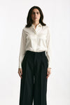 Camicia in seta bianco women Tagliatore - 2
