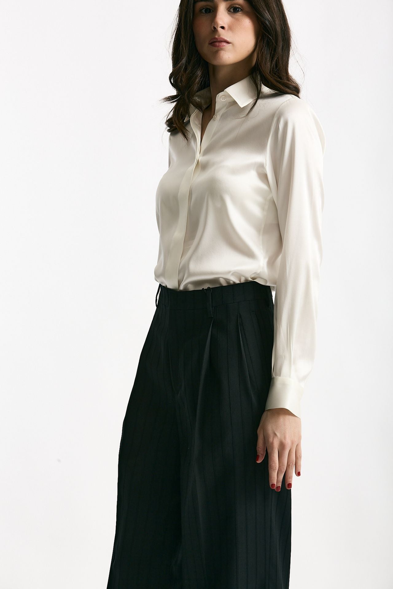 Camicia in seta bianco women Tagliatore - 1