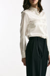 Camicia in seta bianco women Tagliatore - 4