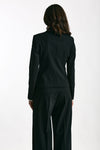 Tailleur gessato tinta su tinta JEMMA nero women Tagliatore - 3
