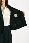 Tailleur gessato tinta su tinta JEMMA nero women Tagliatore - 6