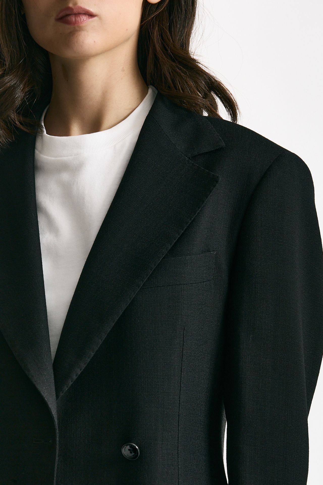 Blazer doppiopetto nero women Tagliatore - 7