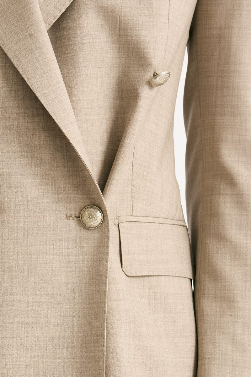 Tailleur doppiopetto T-ROS1 beige women Tagliatore - 5