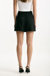 Short in tencel nero women Federica tosi - 3