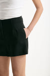 Short in tencel nero women Federica tosi - 5