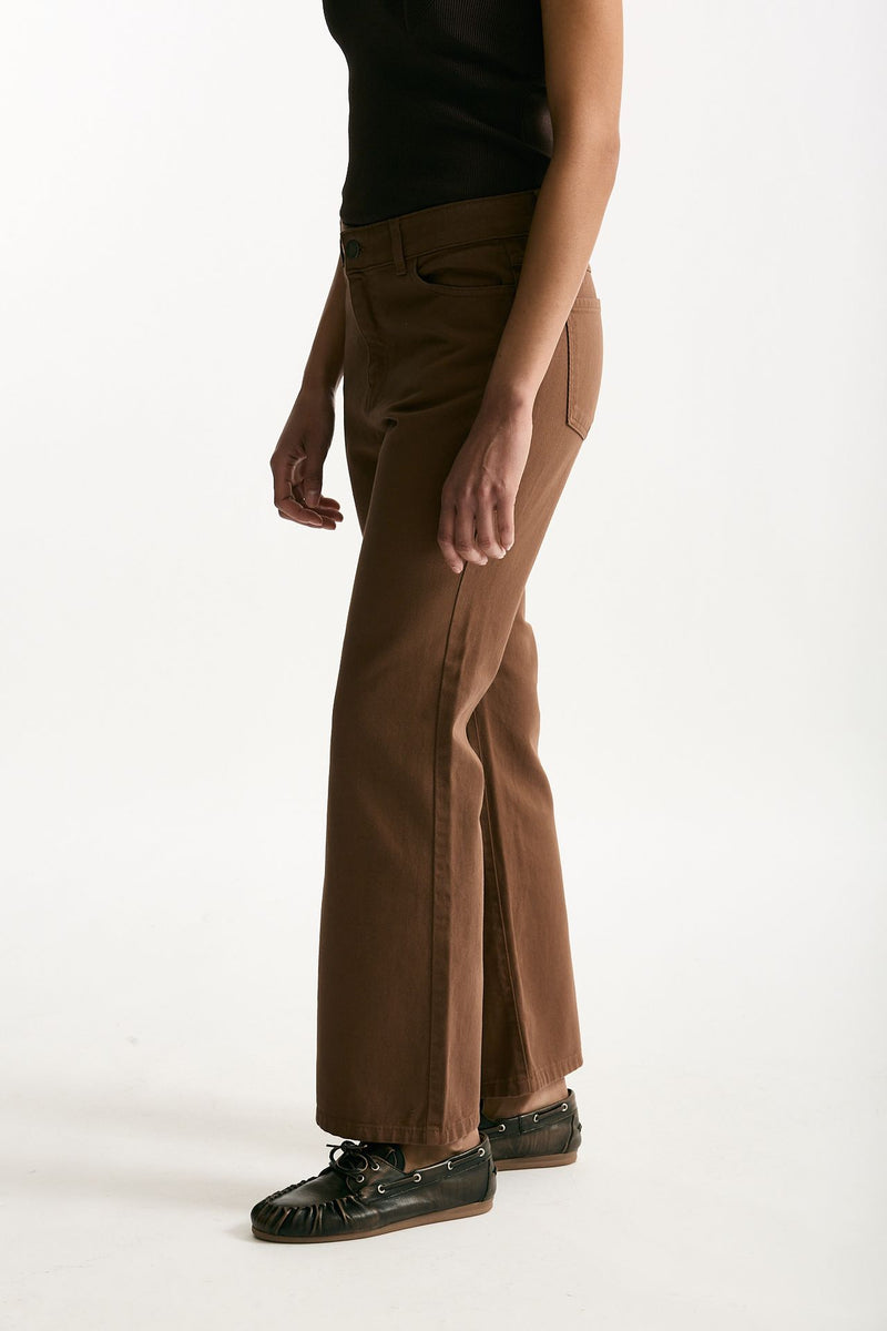 Jeans trombetta marrone chiaro women Federica tosi - 4