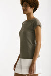 T-shirt in cotone taupe women Transit par such - 1