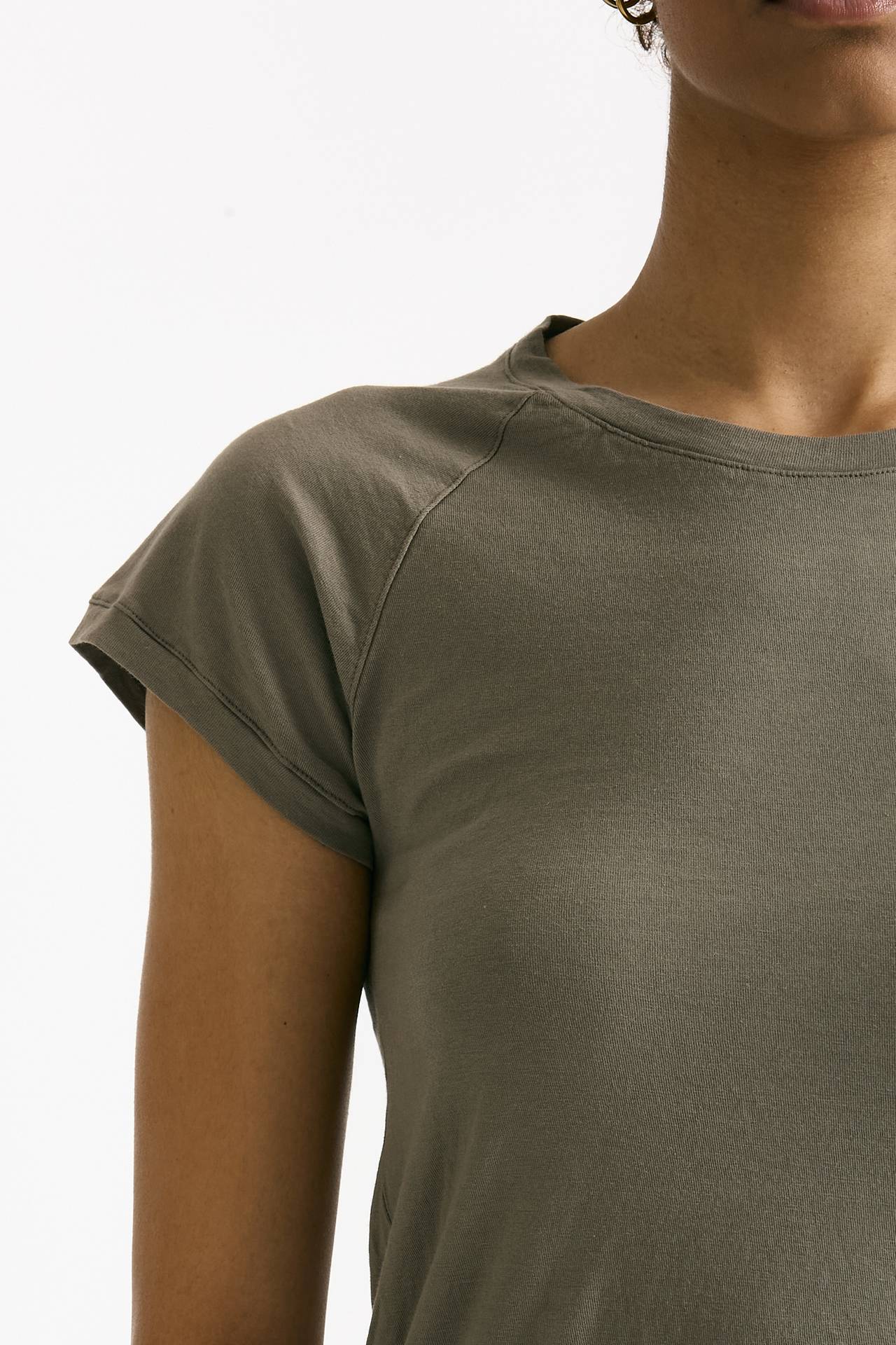 T-shirt in cotone taupe women Transit par such - 5