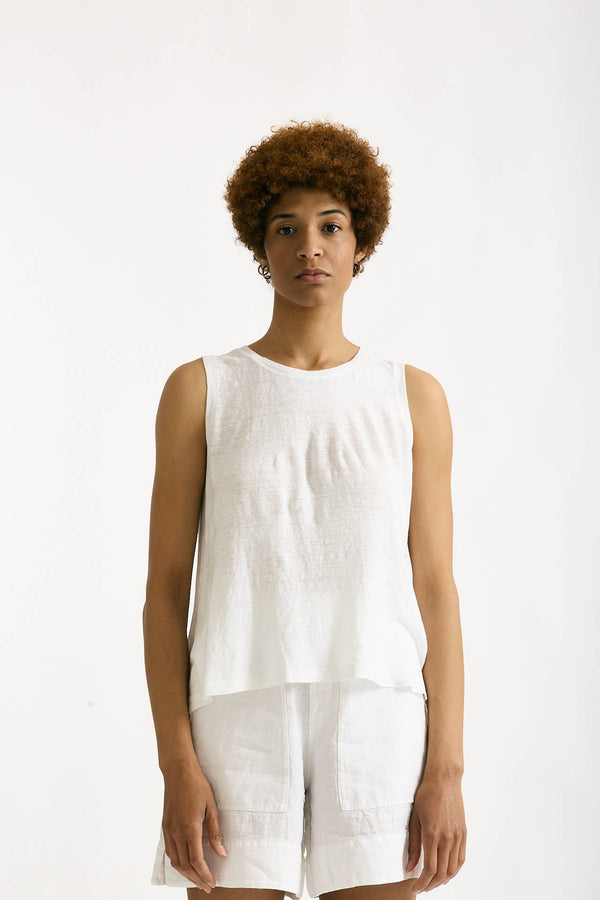 Top doppio tessuto bianco women Transit par such