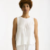 Top doppio tessuto bianco women Transit par such - 5