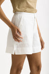 Bermuda in lino bianco women Transit par such - 3