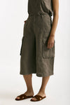 Bermuda over taupe vita alta women Transit par such - 3