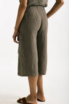 Bermuda over taupe vita alta women Transit par such - 4