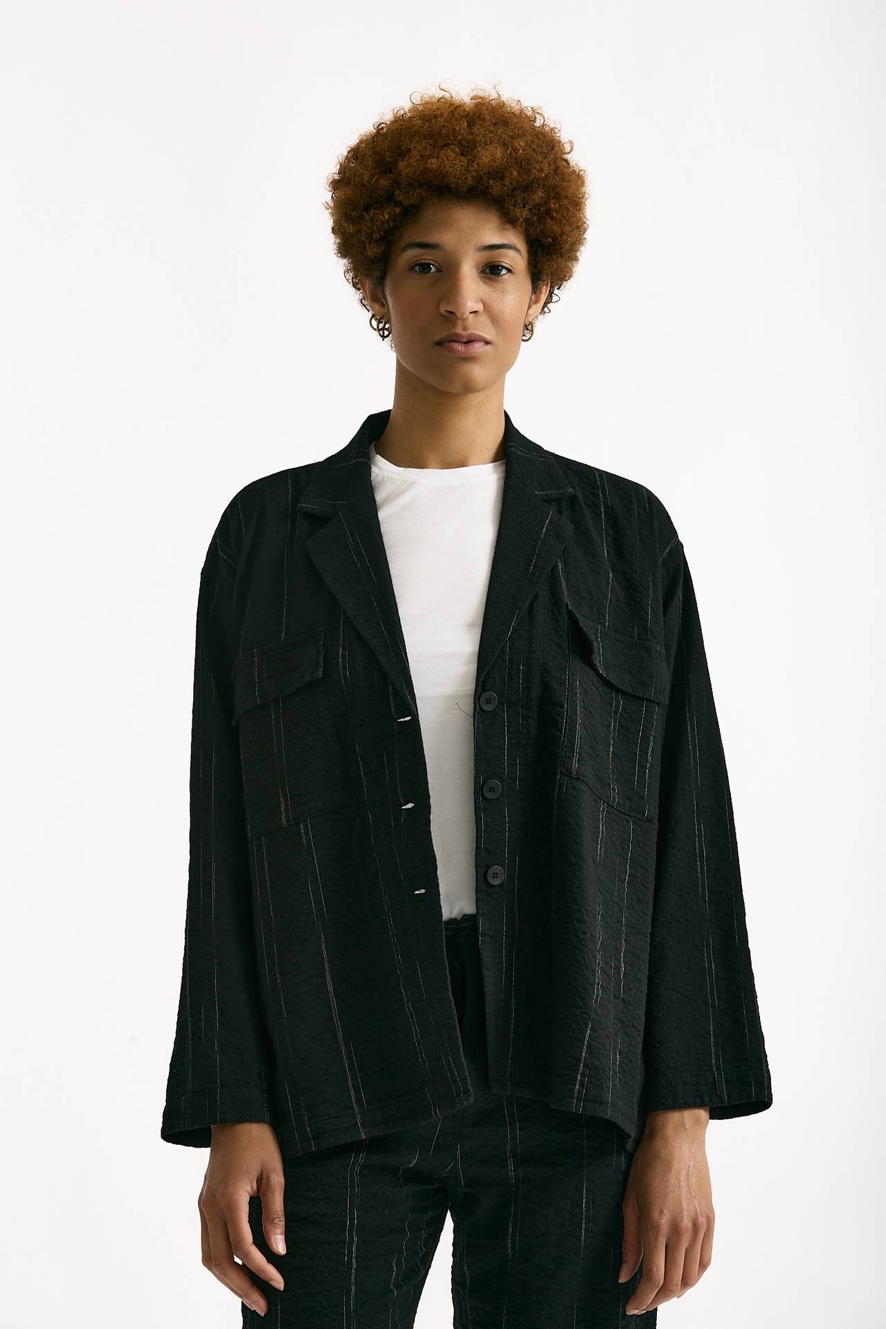 Blazer over Gessato women Transit par such - 2
