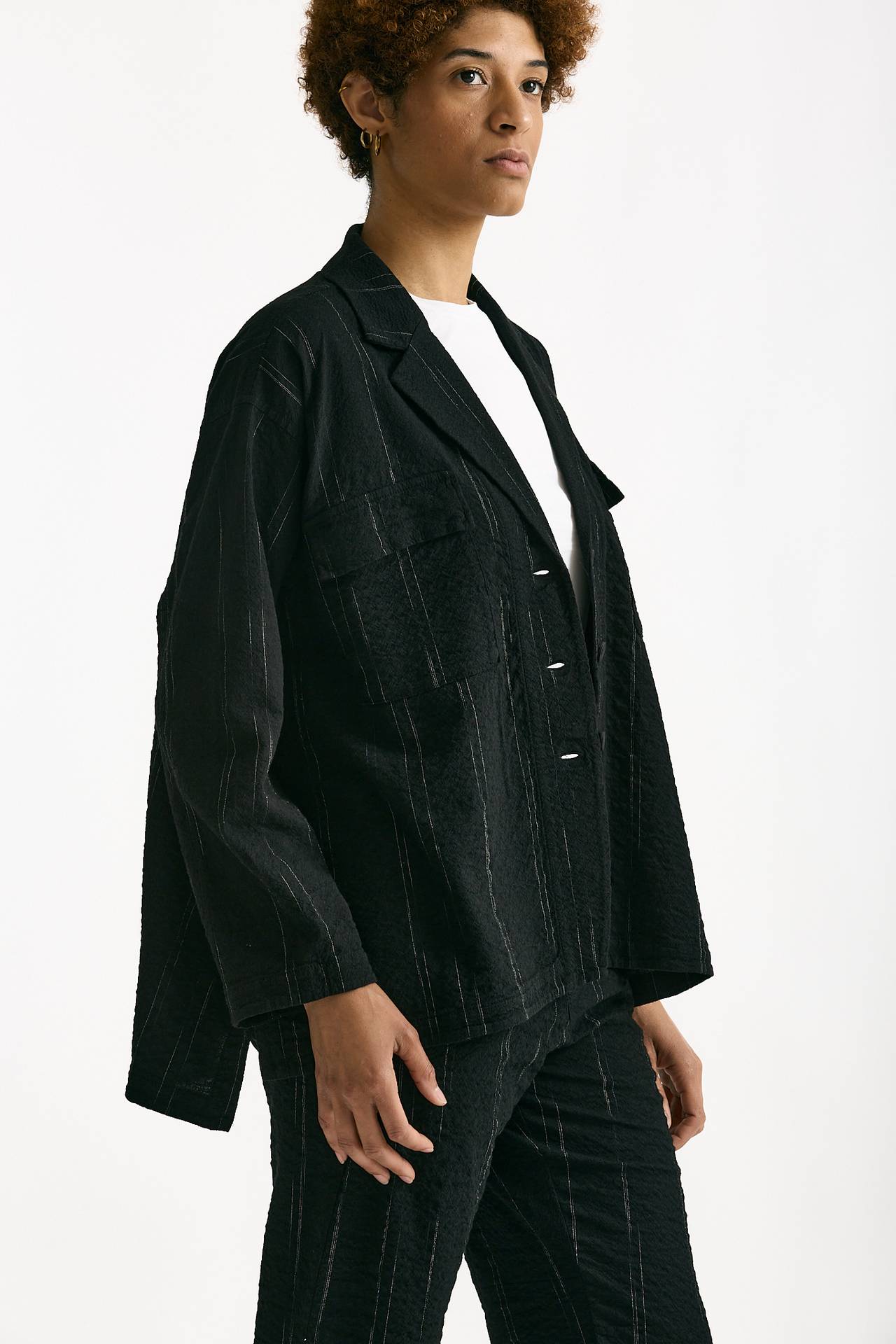 Blazer over Gessato women Transit par such - 3