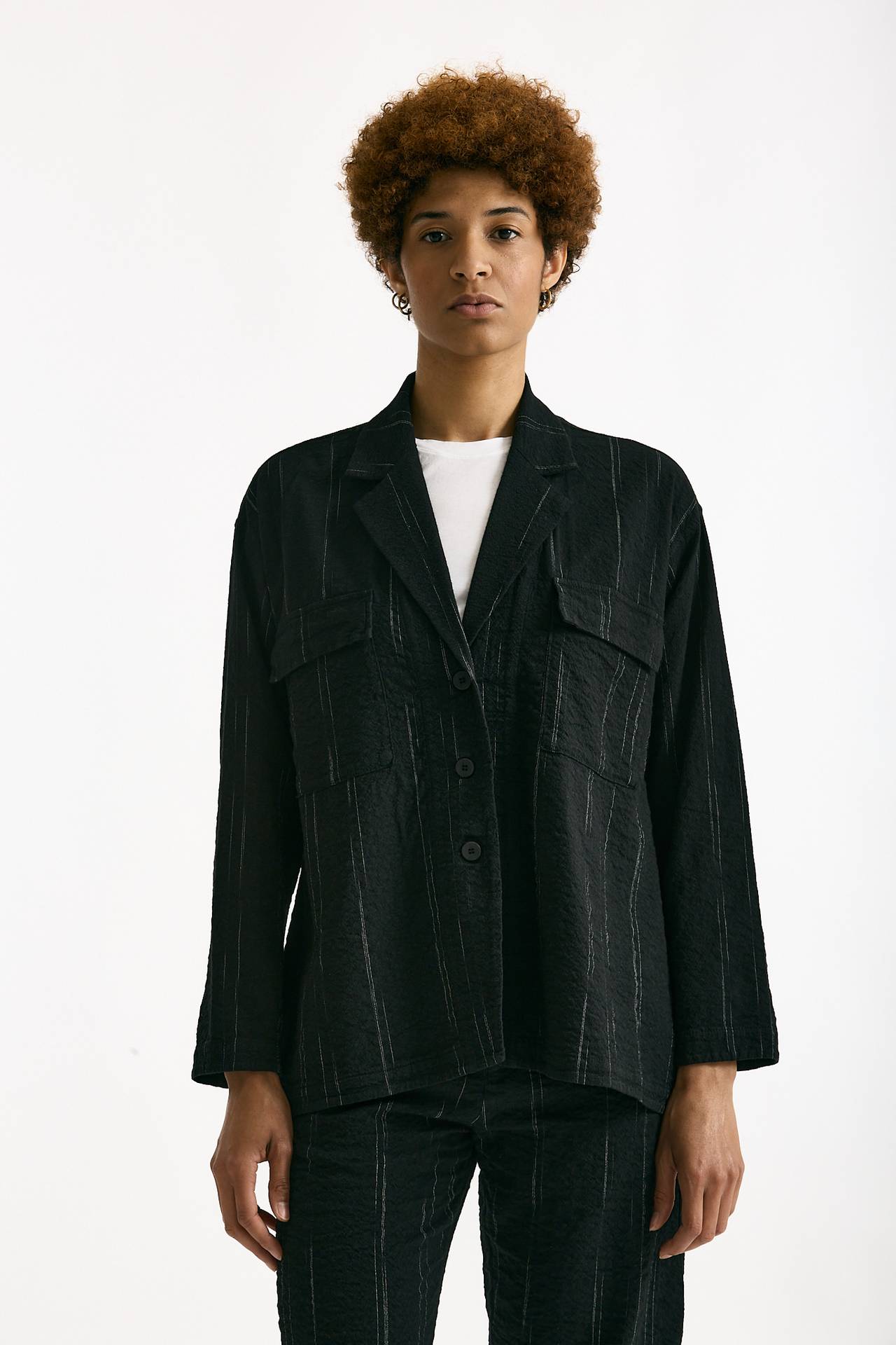 Blazer over Gessato women Transit par such - 5