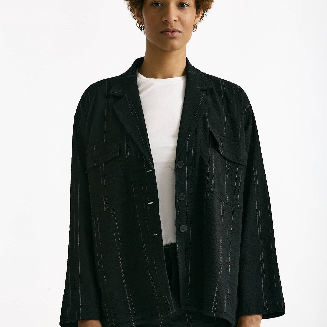 Blazer over Gessato women Transit par such - 7