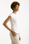T-shirt in cotone bianco women Transit par such - 2