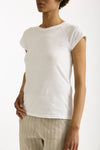 T-shirt in cotone bianco women Transit par such - 4