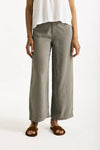 Pantalone ampio in lino taupe women Transit par such - 1