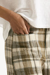 Pantalone ampio check Vita alta women Transit par such - 5