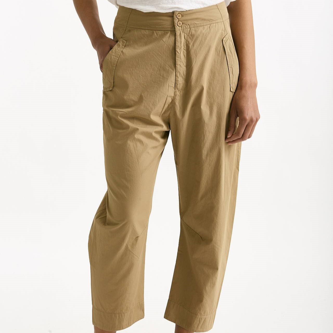 Pantalone in cotone leggero beige scuro women Transit par such - 6