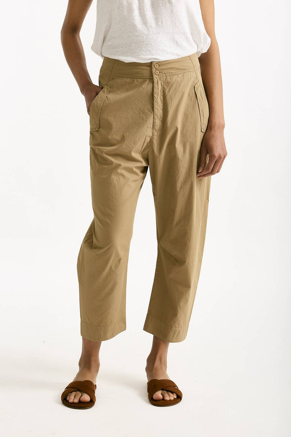 Pantalone in cotone leggero beige scuro women Transit par such