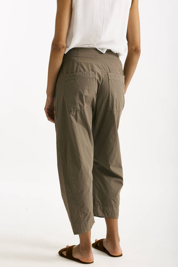 Pantalone in cotone leggero taupe women Transit par such