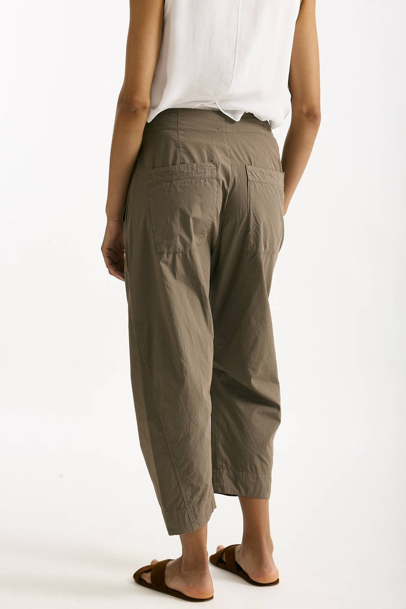 Pantalone in cotone leggero taupe women Transit par such - 2