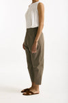 Pantalone in cotone leggero taupe women Transit par such - 4