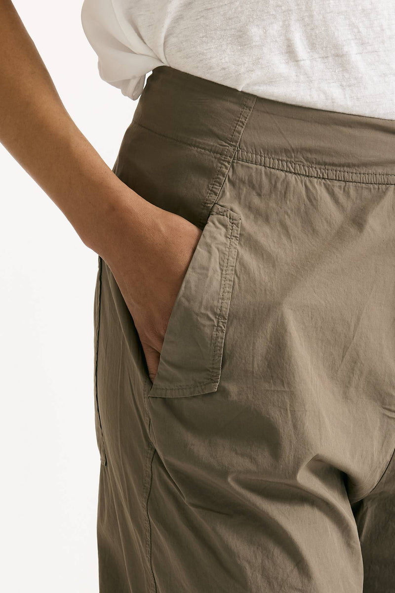Pantalone in cotone leggero taupe women Transit par such - 5