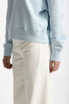 Felpa polo in cotone azzurro women Woc - 6