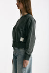 Felpa girocollo lavata in cotone women Woc - 2