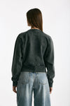 Felpa girocollo lavata in cotone women Woc - 3