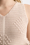 Top in maglia lavorato rosa tenue women Zanone - 5