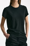 T-shirt basica ice-cotton nero women Zanone - 3