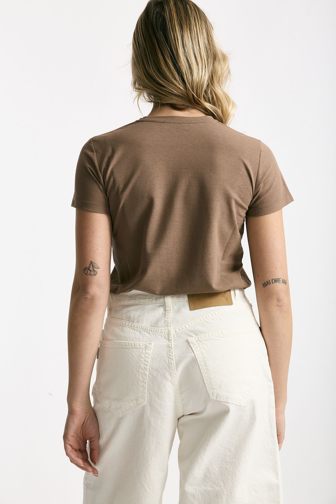 T-shirt basica ice-cotton terra women Zanone - 4