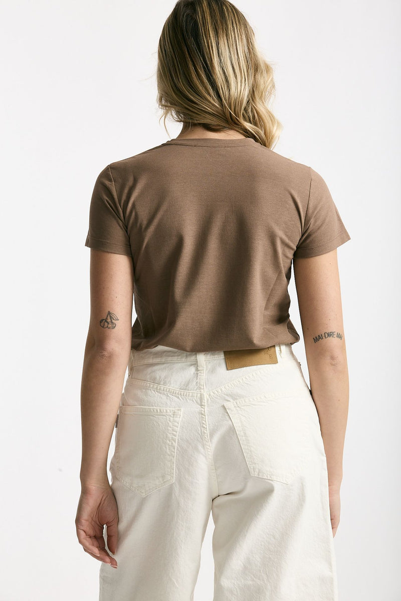 T-shirt basica ice-cotton terra women Zanone - 4