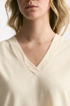 T-shirt over ice-cotton beige women Zanone - 5