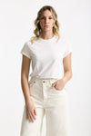 T-shirt basic ice-cotton bianco women Zanone - 1