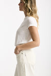 T-shirt basic ice-cotton bianco women Zanone - 2