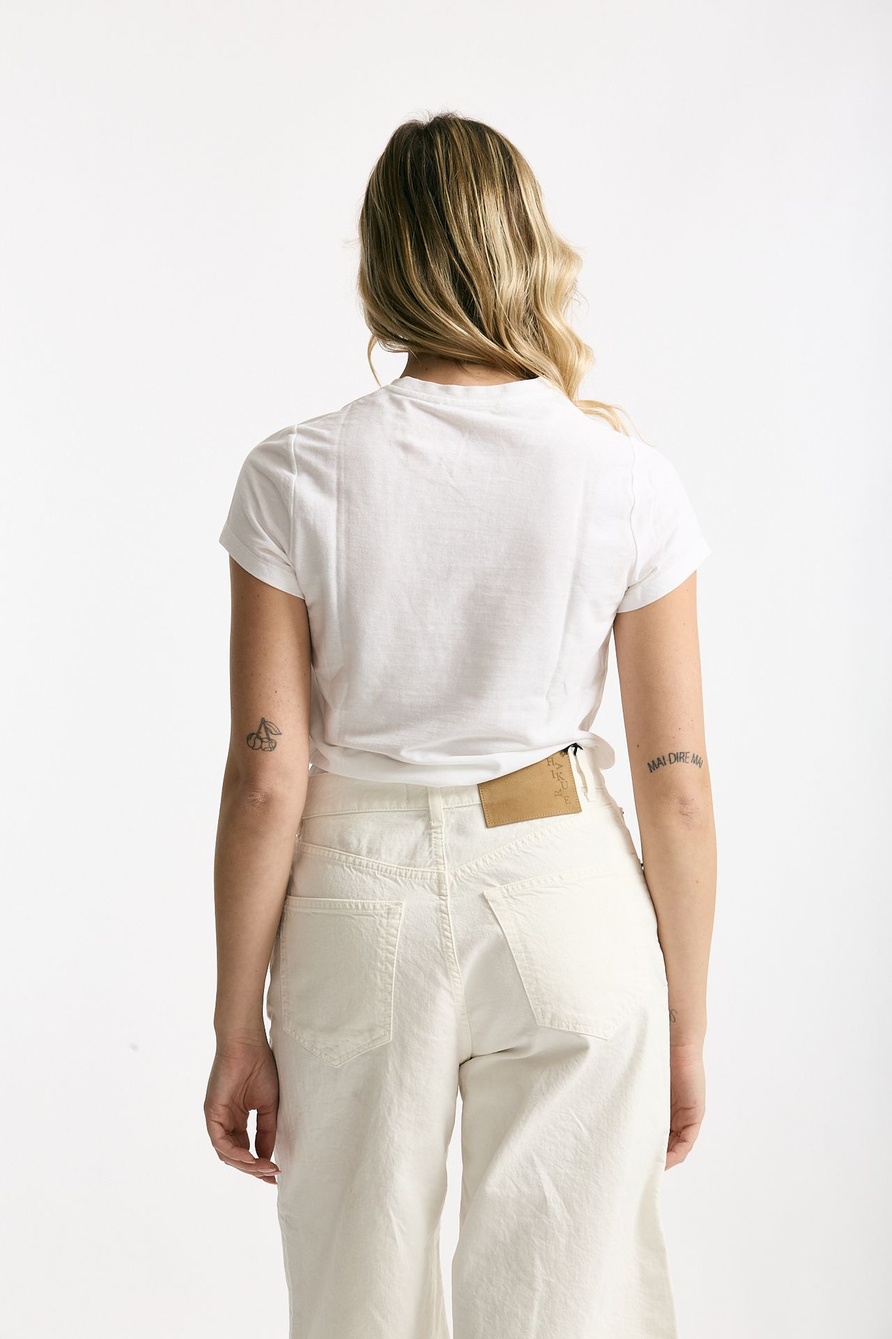 T-shirt basic ice-cotton bianco women Zanone - 3
