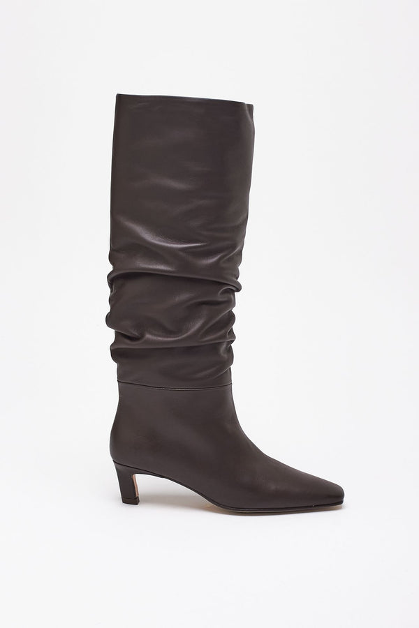 Stivali KALILA in pelle testa di moro women Alohas
