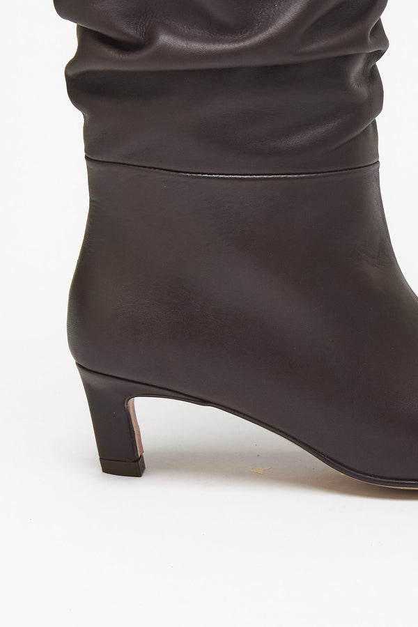 Stivali KALILA in pelle testa di moro women Alohas