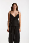 Top gessato nero women The andamane - 3