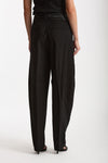 Pantalone gessato nero women The andamane - 3
