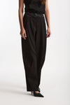 Pantalone gessato nero women The andamane - 4