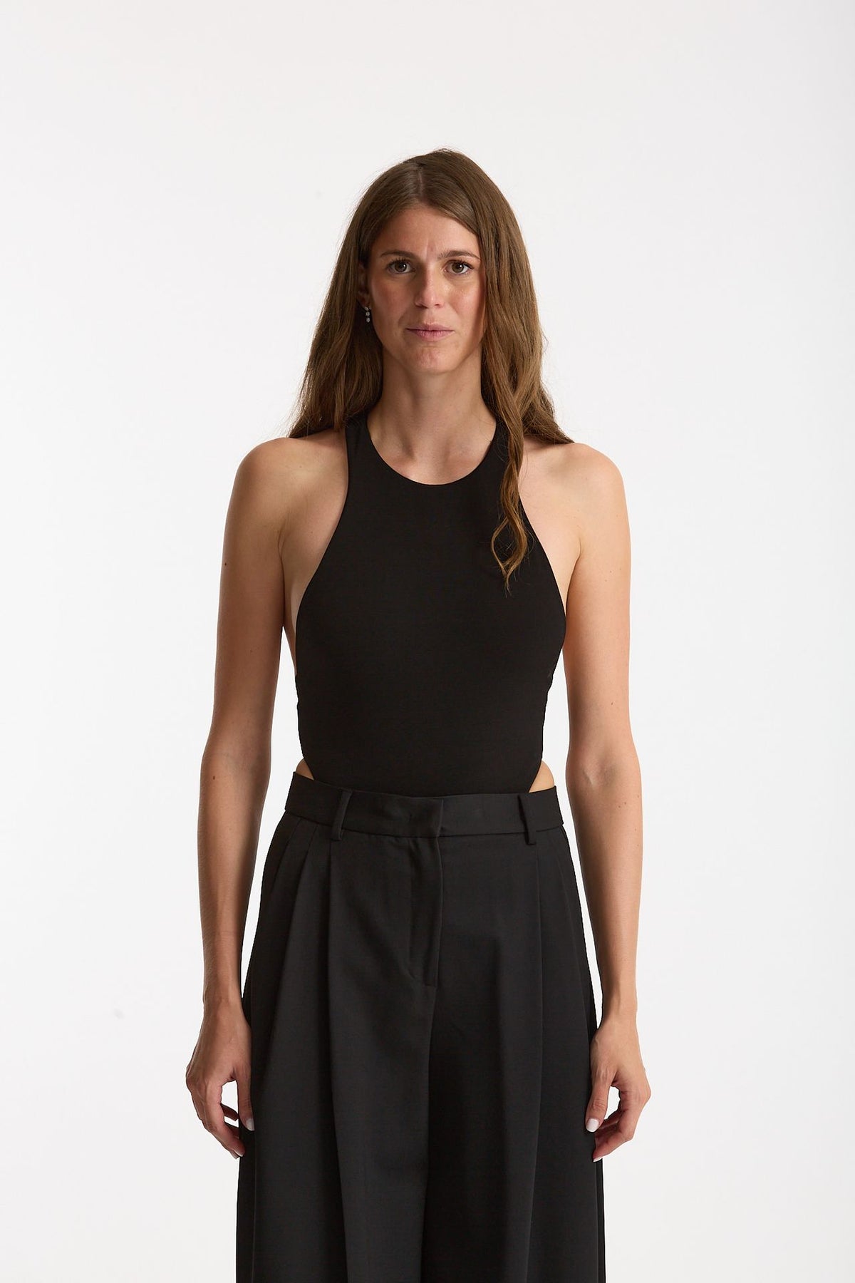 Body scollato nero women The andamane - 1